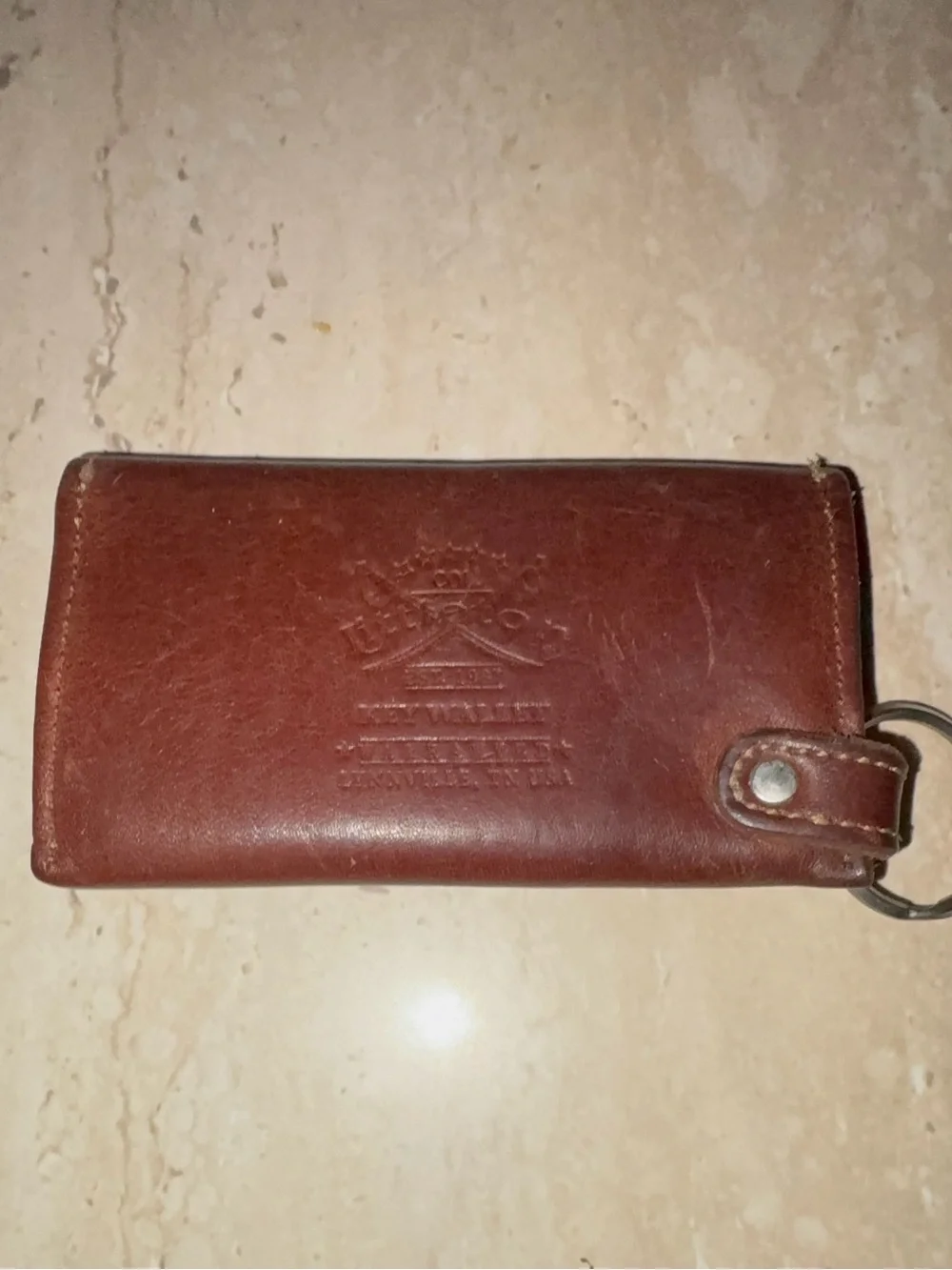 Vintage Leather Key Pouch